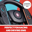 NUMSKULL OFFICIAL JOY-CON STEERING WHEEL TABLE ATTACHMENT FOR SWITCH 2 - BLACK - Like New