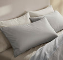 BOLL & BRANCH FULL/QUEEN COMFORTER SET TCSSGCFWTFQ - MIST - Brand New