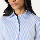 Amazon Essentials Women's Regular-Fit Stretch Poplin Button-Up Dress Shirt - Brand New