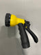ANUFLES HEAVY-DUTY STAINLESS STEEL GARDEN HOSE - ULTRA-FLEXIBLE - BLACK/YELLOW - Like New