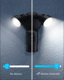 eufy Security Floodlight Camera E220 Built-in AI 2K Resolution - BLACK Like New