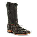 B09YLF65R7 Soto Boots Mens Pirarucu Print Boots H50033 Brown Size 10.5 - Like New