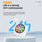 GENERIC YW12 ANC+ENC IN-EAR WIRELESS EARPHONES - WHITE - Like New