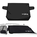 FrostGuard Plus/ Winter Windshield Cover Ice and Snow XL Size (Black) - Like New
