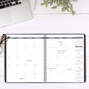 AT-A-GLANCE PLANNER 2025-2026 ACADEMIC MONTHLY 9" X 11" LARGE FLEXIBLE COVER - Brand New