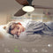 ANKBOY SMART CEILING FAN LIGHTS REMOTE 39" BEDROOM CEILING FAN - BLACK/BROWN - Like New