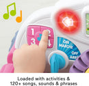 Fisher-Price Baby Toy Laugh & Learn Crawl Around Car Center Smart Stages - Pink - Brand New