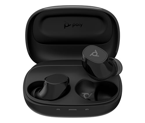 POLY VOYAGER FREE 20 TRUE WIRELESS EARBUDS ADAPTIVE ANC AI - GRAY - Like New