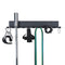TOPSAIR GYM STORAGE RACK GYM ACCESSORIES 11 PRONGS - BLACK - Like New