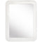 EZ9011 CEREM LOCKER MIRROR MAGNETIC FOR BOYS AND GIRLS LOCKER 5" X 7", WHITE - Like New