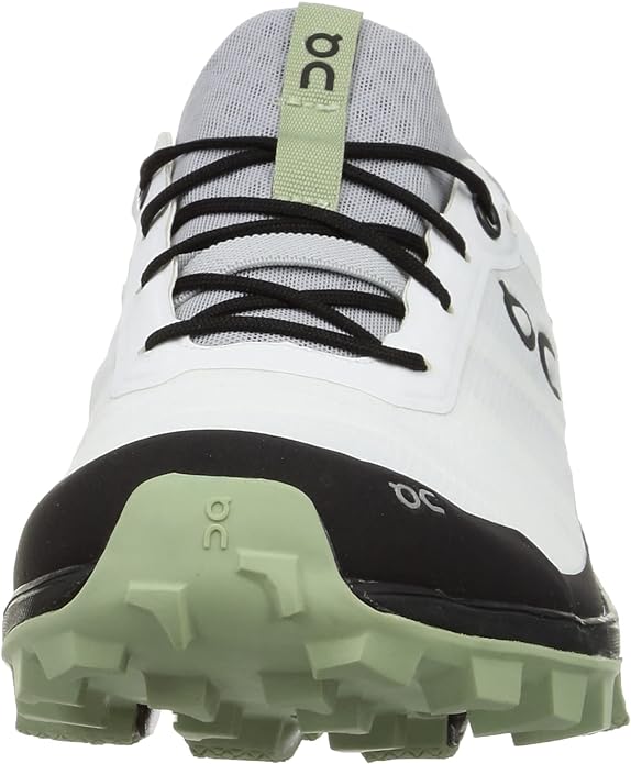 34.99001 On Running Cloudventure Peak Running Shoes Women's WHITE/LEAF 8.5 - Like New