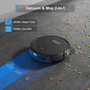 Tikom G8000 Pro Robot Vacuum and Mop Combo 4500Pa Suction 150Mins Max - Black - Like New