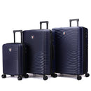 TUCCI ITALY SPETTRO 3-PIECE HARDSIDE LUGGAGE SET - BLUE - Brand New