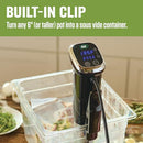 LEM PRODUCTS SOUS VIDE COOKER STAINLESS STEEL IMMERSION CIRCULATOR 1000W - Like New