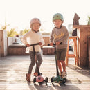 Scoot & Ride Stand-up Push Scooter for Children Ages 3-6, Highwaykick 3, Forest - Like New
