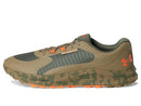 3028371 UNDER ARMOUR MEN'S BANDIT TRAIL 3 SNEAKER - SIZE 12.5 RED/GREEN - Like New