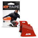 KT Tape Pro Synthetic Kinesiology Athletic Tape 20 Count 10” Strips Rage Red - Brand New