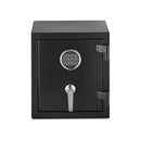 AMAZON BASICS FIRE RESISTANT SECURITY SAFE PROGRAMMABLE ELECTRONIC - BLACK - Like New