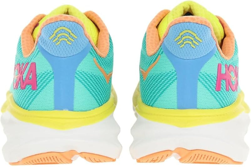 HOKA ONE ONE Mens Clifton 9 Textile - CERAMIC EVENING PRIMROSE - SIZE 7 - Like New