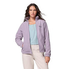 COLUMBIA WOMEN BENTON SPRINGS FULL ZIP - SIZE: WOMEN MEDIUM - SHALE PURPLE - Brand New