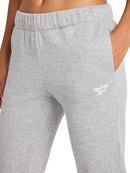 REEBOK WOMEN'S STANDARD FIT SWEATPANT BROAD-AIRE WOMEN L GRAY HEATHER - Brand New