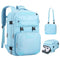 MAELSTROM TRAVEL BACKPACK,35L LAPTOP BACKPACK FITS 17-INCH LAPTOP LARGE - BLUE - Brand New