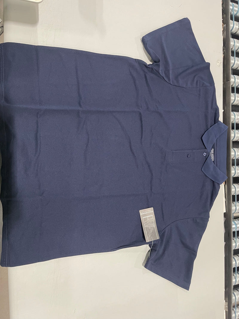 POLO AVENUE POLO SHIRT - SIZE: MEN 3XL - SIZE: MEN 3XL - NAVY - Brand New