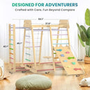 BlueWood Upgraded Indoor Jungle Gym 9-in-1 Playground Kids Climbing Toys - Like New