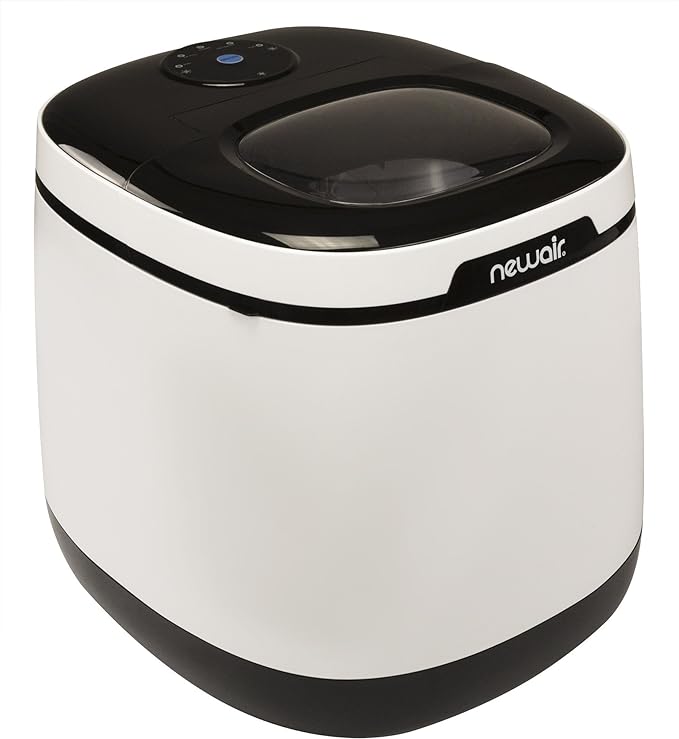 NewAir AI-250W Portable Countertop Ice Maker 50lbs Daily First - Scratch & Dent