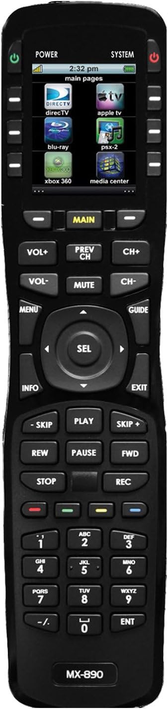 URC MX-890 Remote Control - Black - Like New