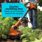 BLACK+DECKER Cordless Electric Cultivator TOOL ONLY - Orange - Like New