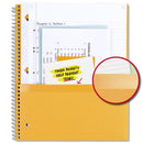 FIVE STAR WIREBOUND NOTEBOOK, 8.5" X 11", COLLEGE RULED, 100 SHEETS, GREEN - Like New