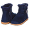 FLOOPI WOMEN'S MIA CLASSIC MID-CALF CUT BOOT - SIZE: WOMEN 6 - NAVY - Like New