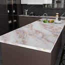 Livelynine 36" x 197" Wide Size Gold Marble Countertop Contact Paper B08H2LBVPC - Like New