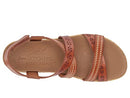 119339W SKECHERS WOMEN'S CALI BEVERLEE DELICATE GLOW SANDAL SIZE 9 W - LUGGAGE - Brand New