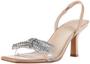 2023087H6IK Staples by The Drop Women's Kate Slingback Bow Heeled Sandal - 8.5 - Like New