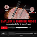 THERMOPRO TEMPSPIKE PLUS 600FT WIRELESS MEAT THERMOMETER - DARK ORANGE - Like New