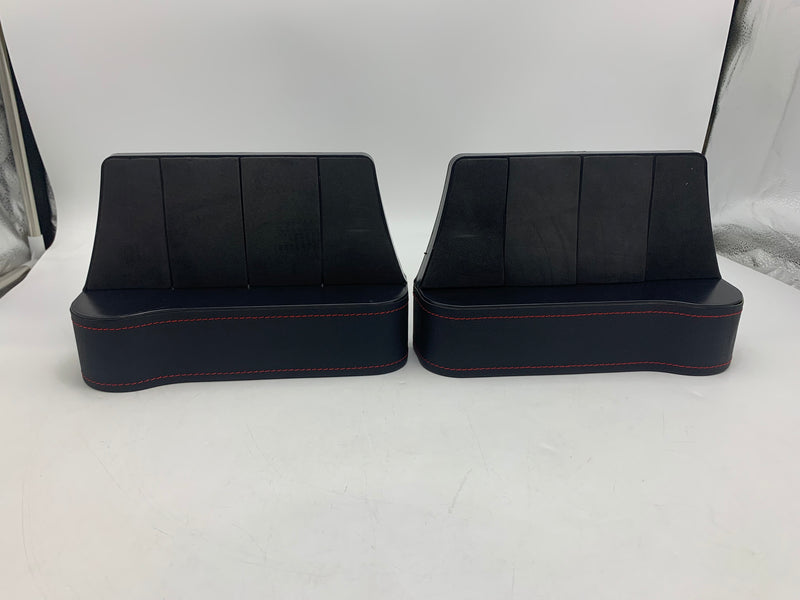 MEIDONG CAR SEAT GAP FILLER ORGANIZER 2 PACK - BLACK/RED - Like New