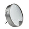 CONAIR LIGHTED SUCTION CUP MIRROR, 15X MAGNIFICATION, 1 COUNT, 41658N - GRAY - Brand New