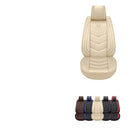 OASIS AUTO Seat Covers Accessories Full Set Premium Nappa Leather (OS-003 Tan) - Brand New