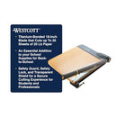 WESTCOTT TRIMAIR GUILLOTINE 18" PAPER CUTTER - GREY/YELLOW - Like New