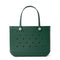 BOGG BAG ORIGINAL EXTRA LARGE TOTE BAG - HUNTER GREEN/WHITE BUTTONS - Like New