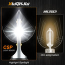 XWQHJW 9005 HB3 LED BULBS KIT HIGH/LOW BEAM XENON WHITE BRIGHT 2PACK - GRAY/RED - Like New