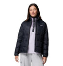 COLUMBIA VOODOO FALLS 590 TURBODOWN II JACKET SIZE: WOMEN M - BLACK - Brand New