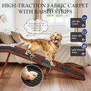 Easyego Foldable Dog Ramp for Bed, 74" Wood Pet Ramp PS0002 - Vintage Walnut - Like New