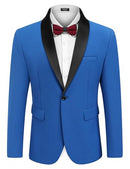 COOFANDY MENS TUXEDO JACKET SLIM FIT BLAZER JACKET FOR DINNER, ROYAL BLUE,XL - Brand New