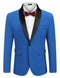 COOFANDY MENS TUXEDO JACKET SLIM FIT BLAZER JACKET FOR DINNER, ROYAL BLUE,XL - Brand New