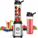 SBOLY PERSONAL BLENDER SMOOTHIE JUICER 600ML - SILVER - Like New