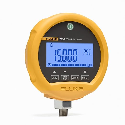 Fluke FLUKE-700RG29 Pressure Gauge Reference 3000 PSIG - Yellow Like New