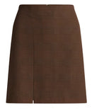 TIME AND TRU WOMEN'S FASHION MINI SKIRT - SIZE: WOMEN M - WARM COFFEE - Brand New